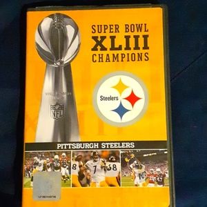 EUC Pittsburgh Steelers Super Bowl DVD